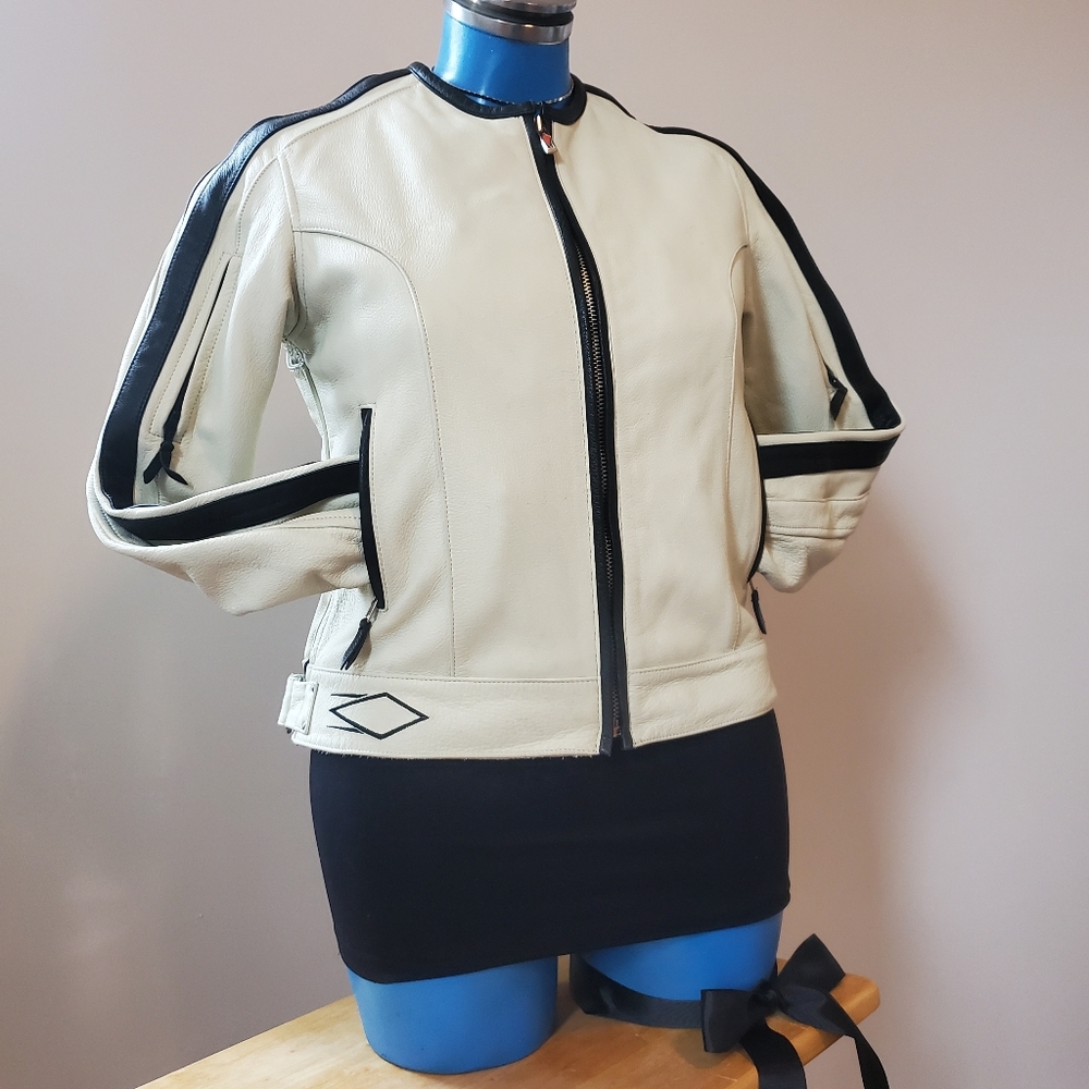 Vintage "Power Trip" (Joe Rocket) Leather Motorcycle Jacket